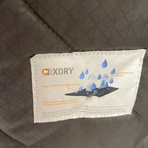 Women's Merrell Long Selectxdry Coat size Medium - Picture 9 of 9